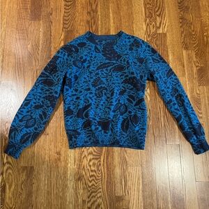 Ann Taylor Floral Crewneck Sweater